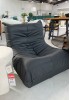 Replica Togo Sofa Single Seat - White/Black/Orange 